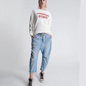 One Teaspoon WORN OUT HENDRIXE SHABBY KINGPINS BOYFRIEND JEANS